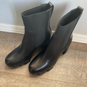 Rag and Bone Black Leather Boots/Booties